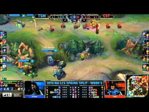 NA LCS Woche 5 Tag 1 - TSM vs Coast