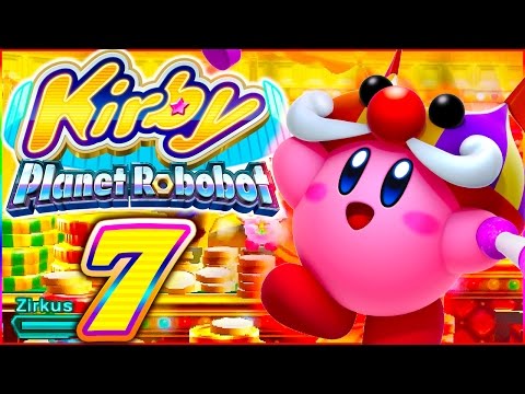 KIRBY PLANET ROBOBOT Part 7 Zirkus-Kirby hat Billiard-Probleme [Deutsch/60FPS/HD]