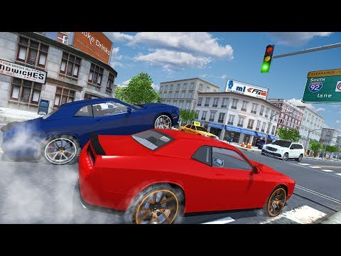 Muscle Car Challenger Video