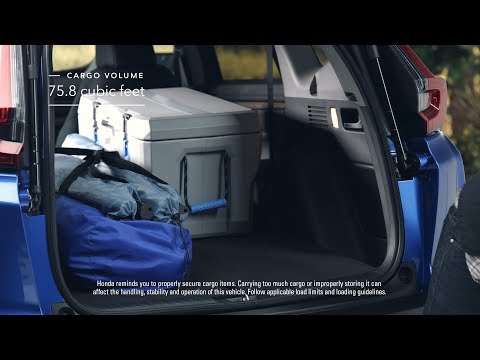2020 Honda CR-V Touring: Cargo Space