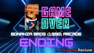 Bonanza Bros (1990) Sega arcade ending [Retro Gaming]