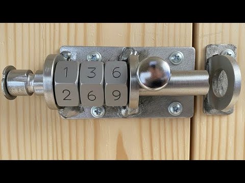 No need to waste money on buying locks - make your own with this simple idea