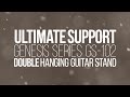 GS-102 Genesis Series Double Hanging Guitar Stand