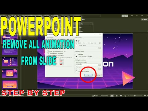 For Each Slide Remove Active