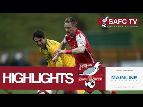 Highlights: Scarborough Athletic v Radcliffe FC - 31/03/2018