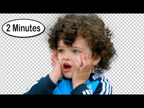 cut out hair 2 MINUTES photoshop tutorial 2020 - easy tutorial