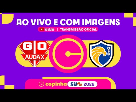 JOGO COMPLETO: AUDAX X QFC (RN) | RODADA 1 | COPINHA SIL 2026