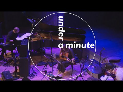 Jazz musician Craig Taborn gives tips to young artists during Jazzfest Berlin at NYC's Roulette