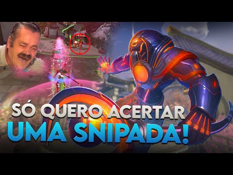 RA, SÓ QUERO ACERTAR UMA SNIPADA NESSA PARTIDA! - ⚡ Smite BR Ranked Duelo