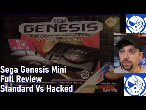Sega Genesis Mini review - standard vs hacked - What the Hardware ep 005