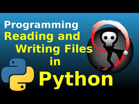 Python Programming 007 - Reading and Writing Files