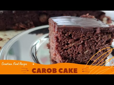 Easy Cake With Apples, Carob & Raisins - #Croatianway