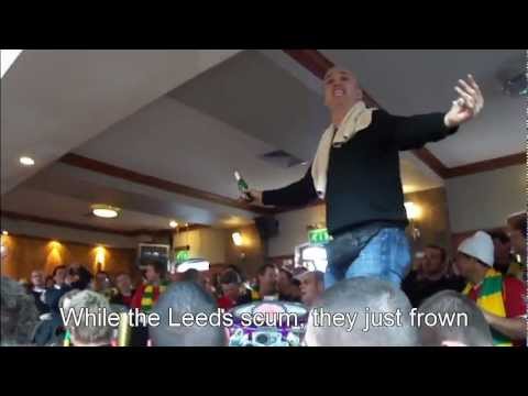 Eric The King Cantona Chants (Most Popular) Lead By Pete Boyle at Bishop Blaize with subtitle