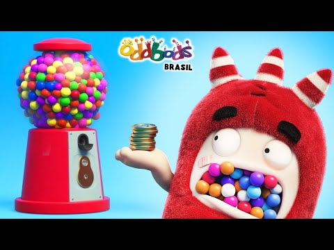 Capa de Oddbods - Bola de chiclete