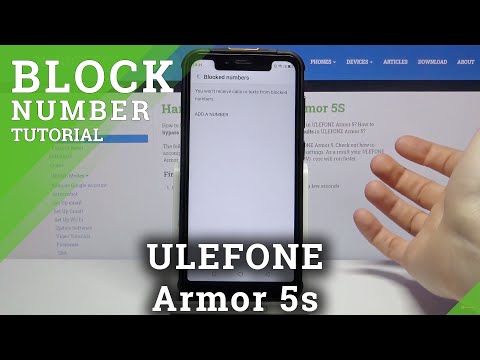 How to Block Number in ULEFONE Armor 5s – Create Blacklist