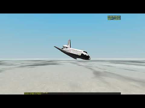 Space Shuttle Mission 2007 STS-1 Landing Columbia