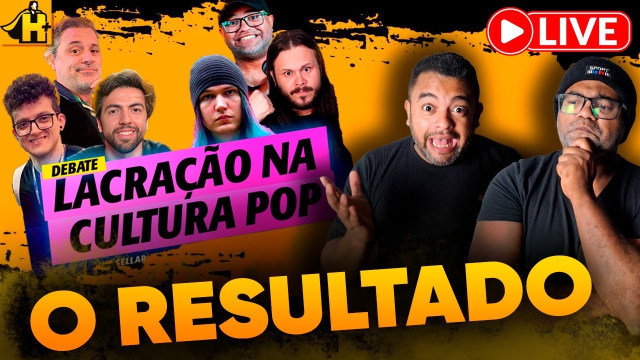 AO VIVO - O QUE ACHAMOS DO DEBATE ' LACRAÇÃO NA CULTURA POP' NO INTELIGENCIA LTDA