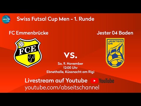 FC Emmenbrücke vs. Jester 04 Baden | Swiss Futsal Cup Men - 1. Runde | 09.11.2025