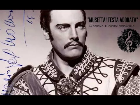 "Musetta! Testa adorata" La Boheme, R. Leoncavallo - Marío del Monaco