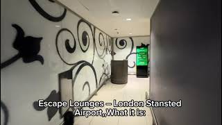 Inside London Stansted Escape Lounge!! 