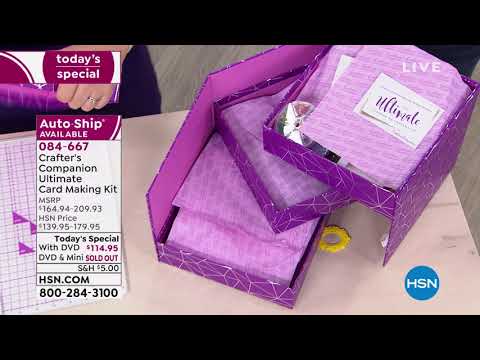HSN | Crafter's Companion 10.02.2019 - 08 AM