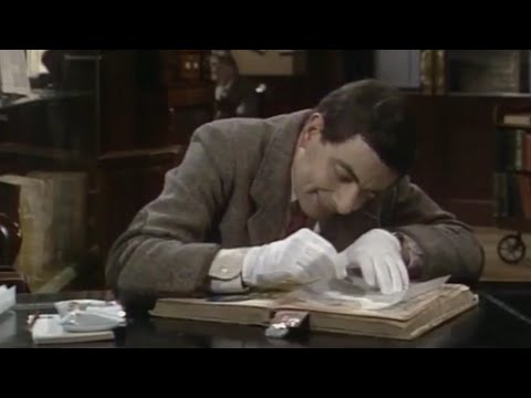 Estos Sucede Cuando Mr. Bean Va a Estudiar a La Biblioteca