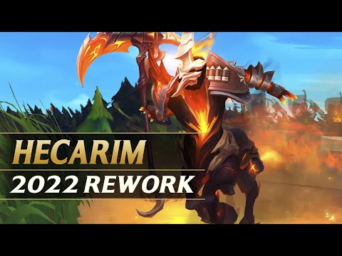 HECARIM REWORK 2022 Gameplay Spotlight Guide - League of Legends