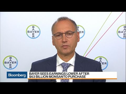 Bayer CEO on Lower Earnings, Monsanto Purchase, Roundup
