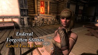 Enderal Modded Playthrough 4K 72-Good luck Esme