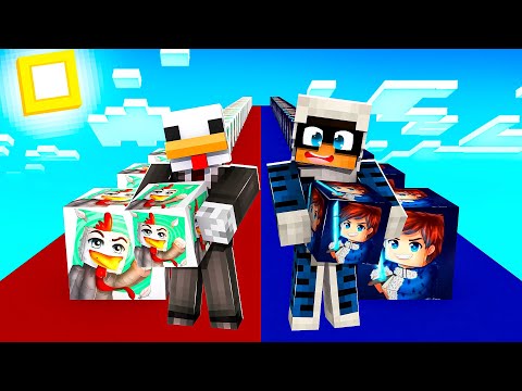 LUCKY BLOCK DI BELLAFACCIA CONTRO LUCKY BLOCK DI KENDAL SU MINECRAFT