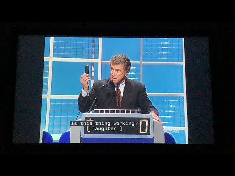 Jeopardy FUNNY MOMENT, Celebrity Jeopardy Day 1 - Is Regis’ buzzer working?? (10/26/92)
