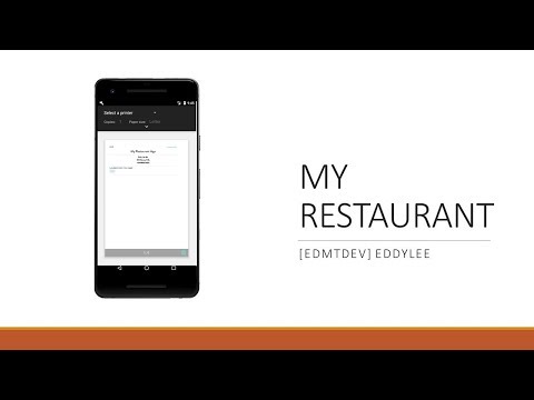 Android Development Tutorial My Restaurant Part 1 Project Overview