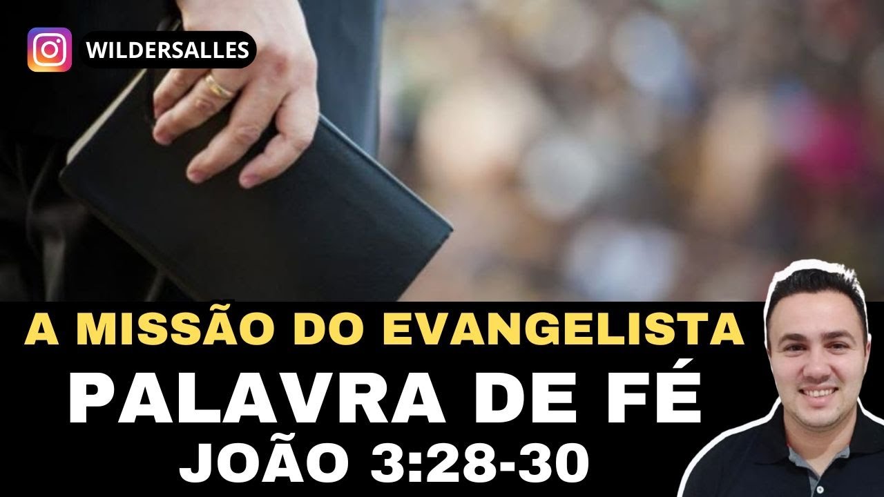 A Responsabilidade do Evangelista: Como Manter Jesus no Centro da Missão. (PALAVRA DE FÉ COM ESBOÇO)