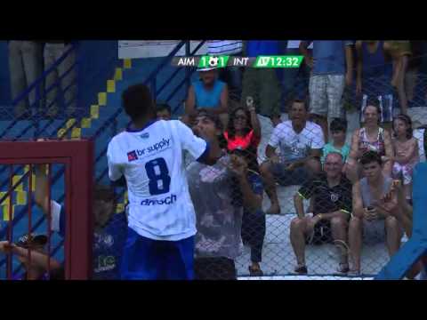 Gol de Mateus - Aimoré 1x1 Internacional – Campeonato Gaúcho – 14/02/2016 - HD