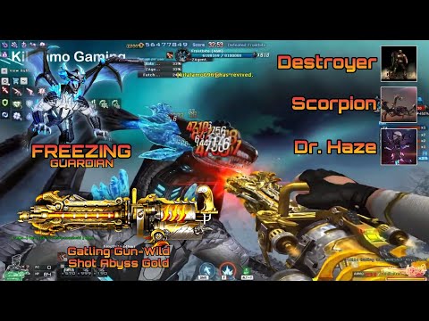 XM214 Gatling Gun-WildShot-Abyss Gold | Frozen Abbys (Nightmare) Gameplay | Crossfire Philippines