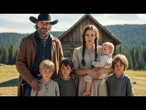 A Millionaire Cowboy Paid Her to Clean His Cabin — Then He Followed Her and Found 4 Children