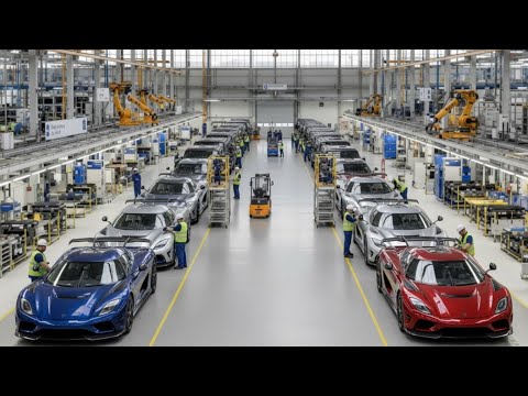 Thumbnail for Inside a Modern Koenigsegg Factory – Manufacturing of a Hypercar (Full Process) by Koenigsegg