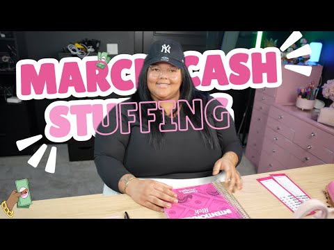 My First Paycheck for March | Cash Stuffing