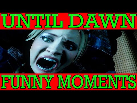 Until Dawn Funny Moments - (Sex, Jumpscares, Gruesome Deaths!)