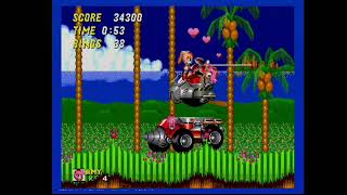 Sonic The Hedgehog 2: Pink Edition (quick gameplay footage) - BVGN