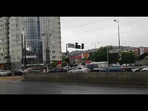 Potpuni kolaps u saobraćaju nakon velikog nevremena u Sarajevu