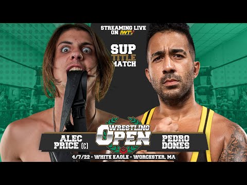 [Free Match] Alec Price vs. Pedro Dones | Wrestling Open 4/7/22 (Beyond, IWTV, Limitless, GCW, SUP)