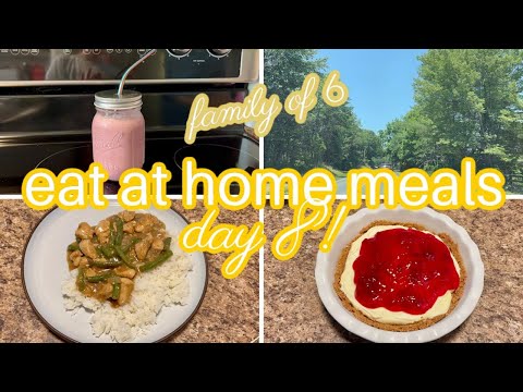 STRING BEAN CHICKEN || EAT AT HOME DAY 8!