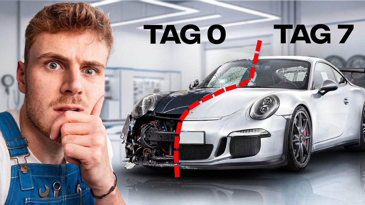 Ist mein Unfall Porsche noch zu retten? 👨‍🔧