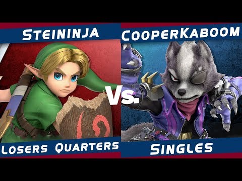 The Region Rumble #3 | Smash Ultimate | Steininja (Young Link) VS CooperKaboom (Wolf, Sonic)