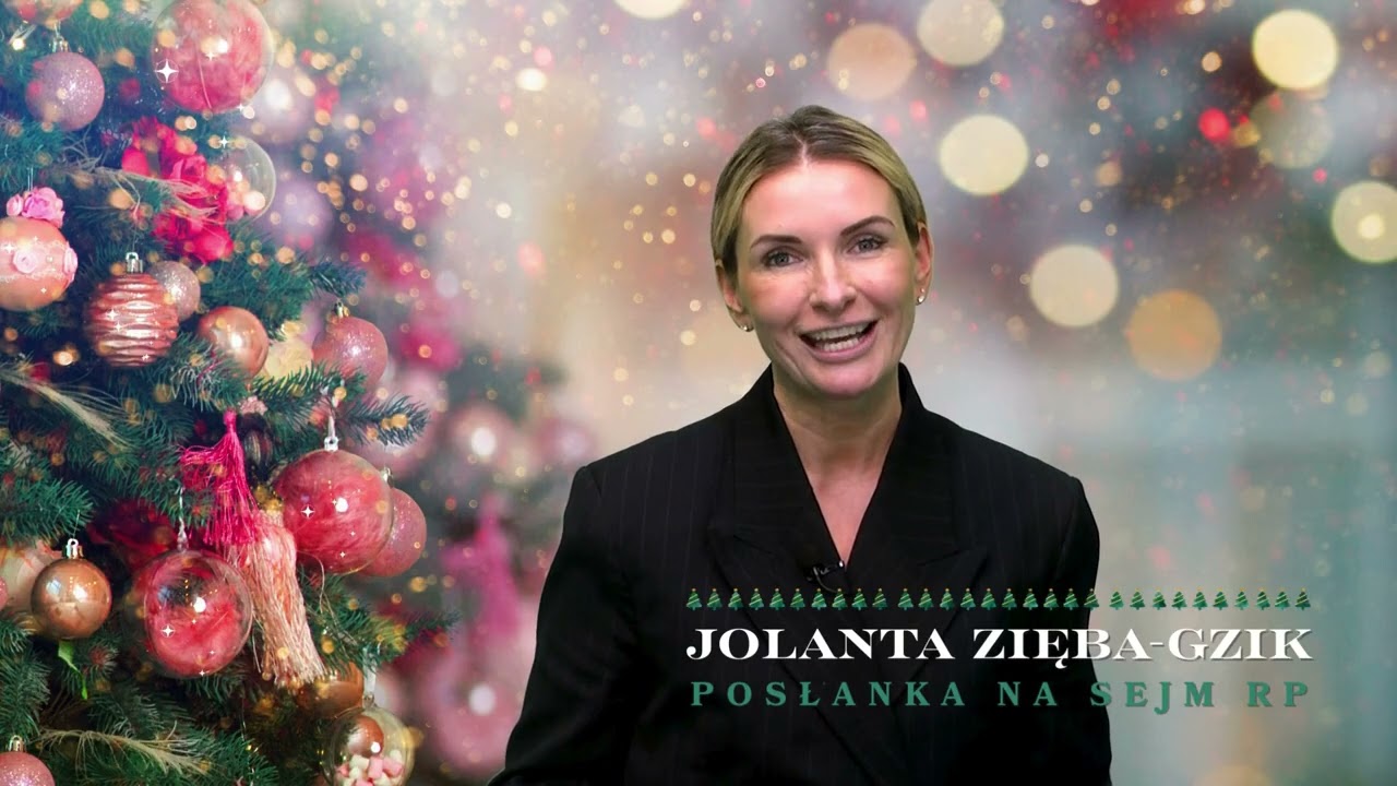 Jolanta Zięba-Gzik | życzenia świąteczno-noworoczne