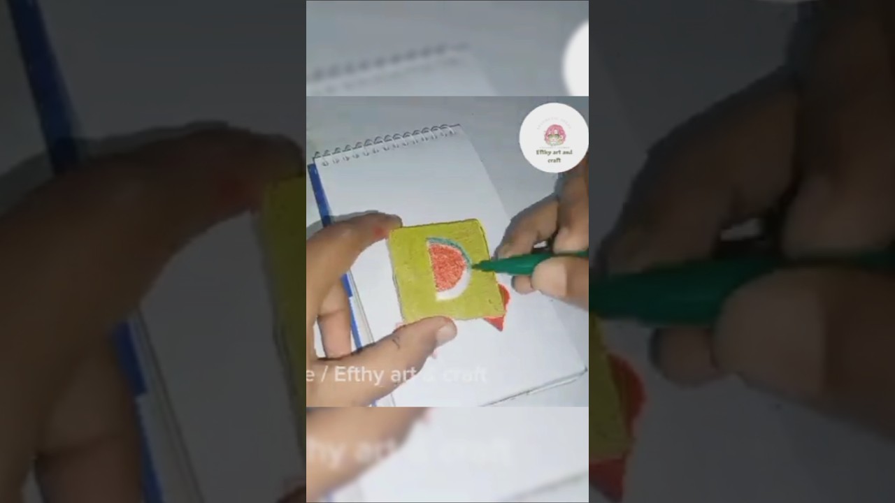 Diy stamp#diy #craft #crafttools #stamp ❤️🌸🍉