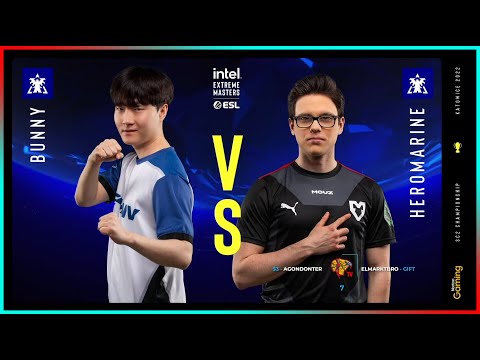 StarCraft 2: HeroMarine VS Bunny Katowice 2022
