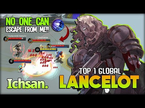 Fastest Hand with Perfect Timing Skill!! Ichsan. Top 1 Global Lancelot ~ Mobile Legends