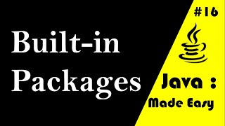 Built in Packages with examples